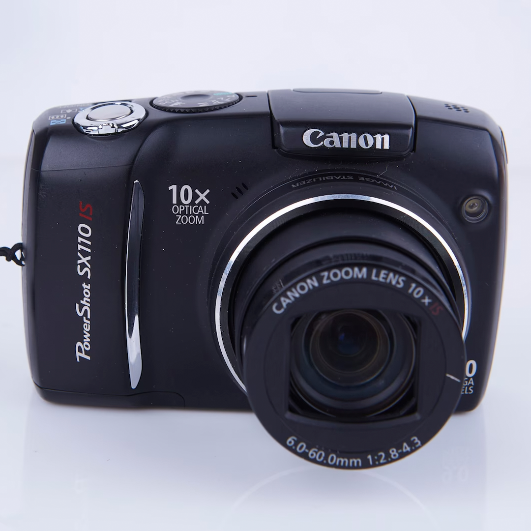 Canon PowerShot SX110 – Vintage Digitalkamera (Digicam) · Hauptbild