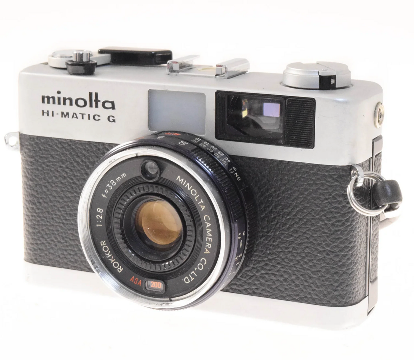 Minolta Hi-Matic G - Fotocamera a pellicola 35 mm · immagine principale