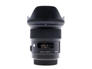 Sigma 24mm f/1.4 DG HSM ART - Sigma SA fit de segunda mano en Camera Market