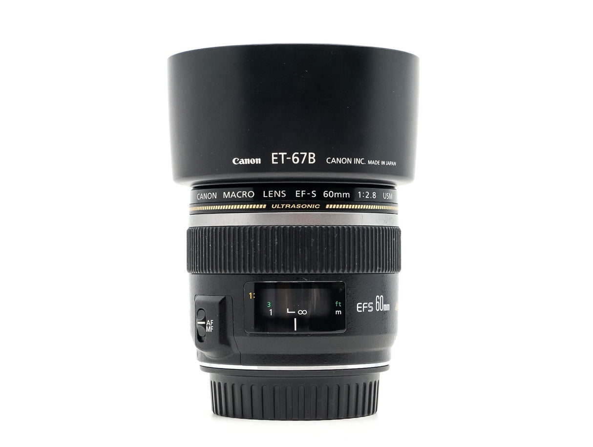 Canon EF-S 60mm f/2.8 Macro USM - segunda mano - excelente estado - foto principal - SKU 3774579 - Camera Market