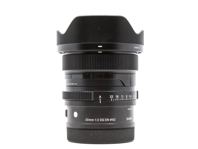 Sigma 20mm f/2 DG DN Contemporary - L Fit - segunda mano - excelente estado - foto principal - SKU 3788148 - Camera Market