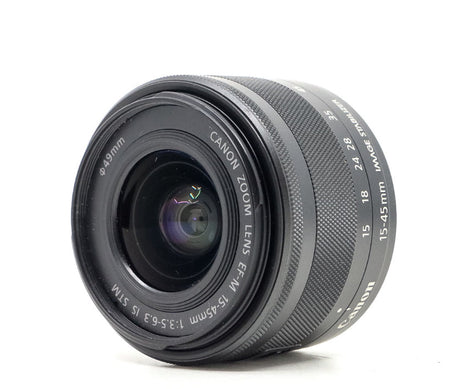 Canon EF-M 15-45mm f/3.5-6.3 IS STM - segunda mano - excelente estado - foto principal - SKU 3770813 - Camera Market