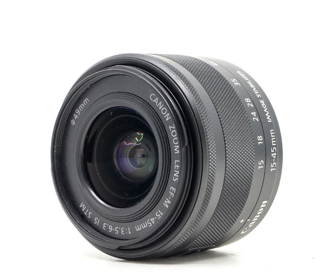 Canon EF-M 15-45mm f/3.5-6.3 IS STM - segunda mano - excelente estado - foto principal - SKU 3693909 - Camera Market