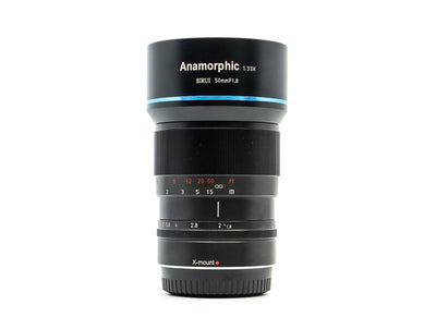 Sirui 50mm F/1.8 1.33x Anamorphic – Fujifilm X Anschluss