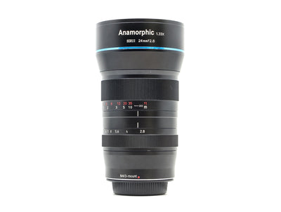 Sirui 24mm f/2.8 1.33x Anamorfico - Compatibile con Micro Quattro Terzi 