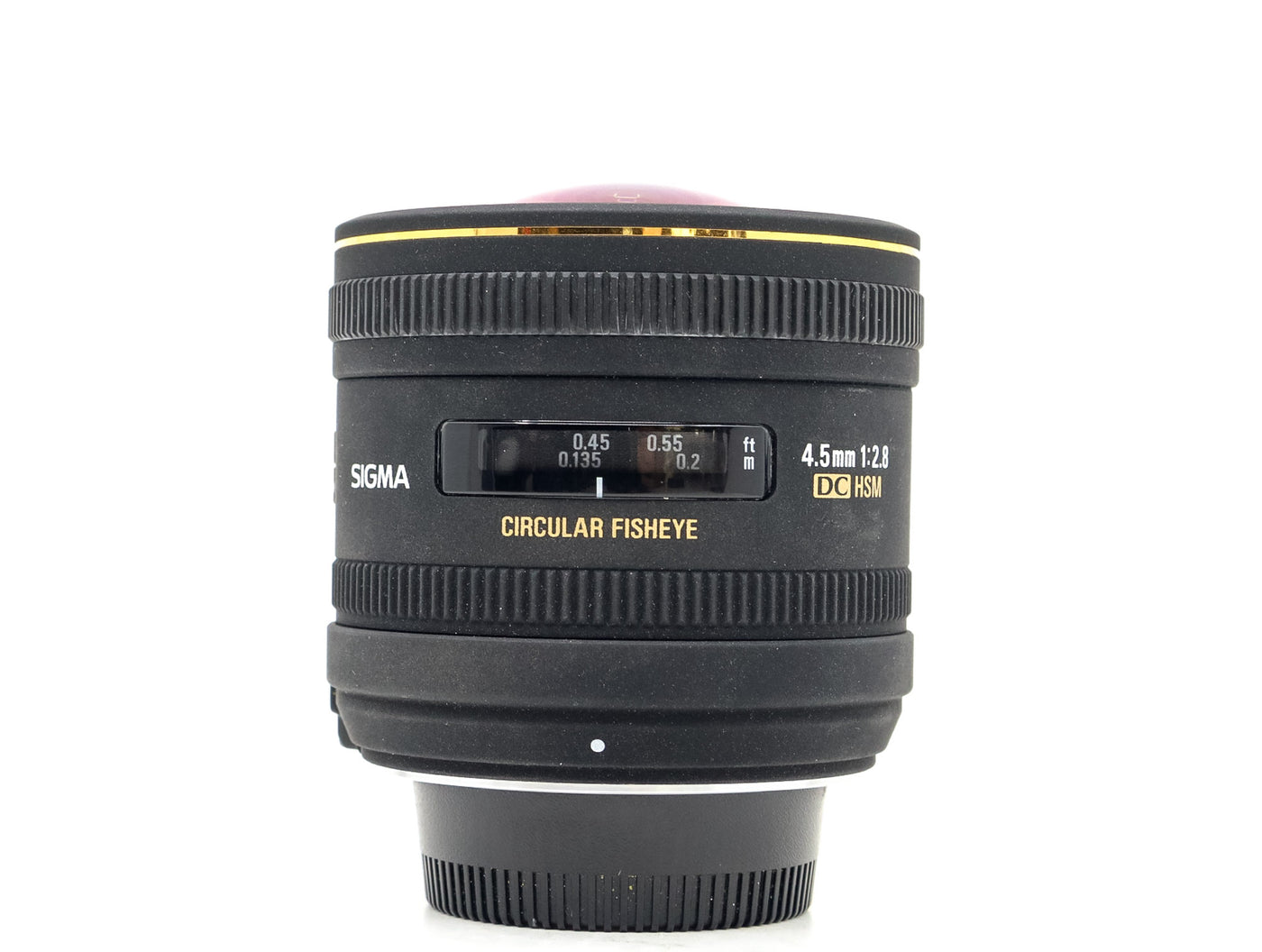 Sigma 4,5 mm Fisheye f/2,8 EX DC HSM – Nikon Anschluss · main image