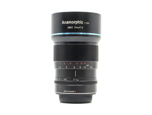 Sirui 50mm f/1.8 1.33x Anamorphic - Micro Four Thirds Fit de segunda mano en Camera Market