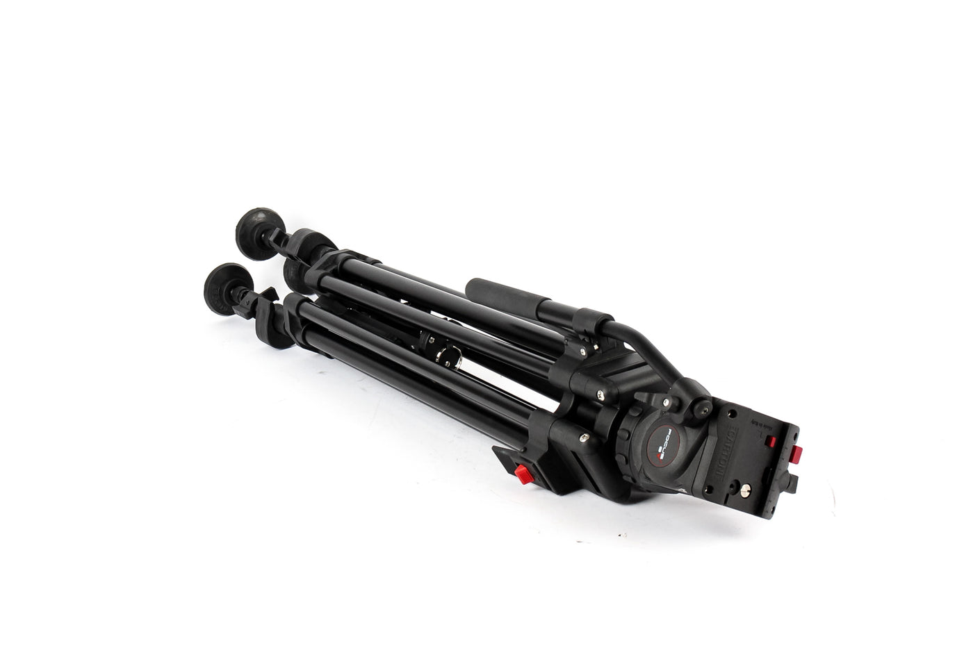 Testa fluida Cartoni Focus 8 con sistema treppiede Red Lock · immagine principale