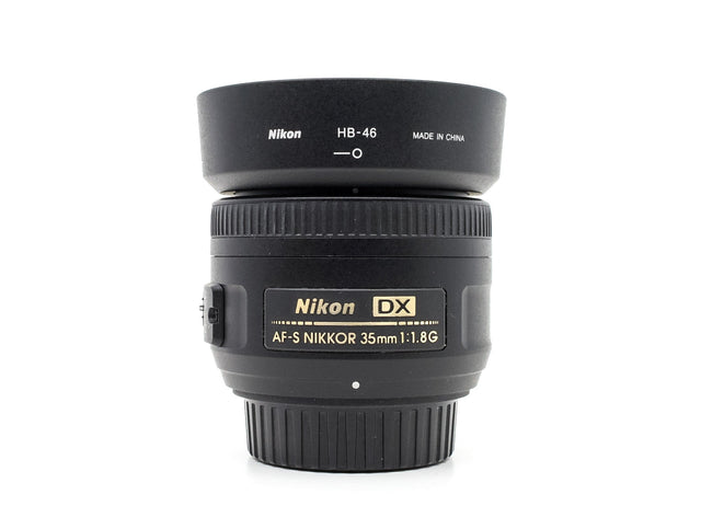 Nikon AF-S DX Nikkor 35mm f/1.8G - segunda mano - excelente estado - foto principal - SKU 3785702 - Camera Market