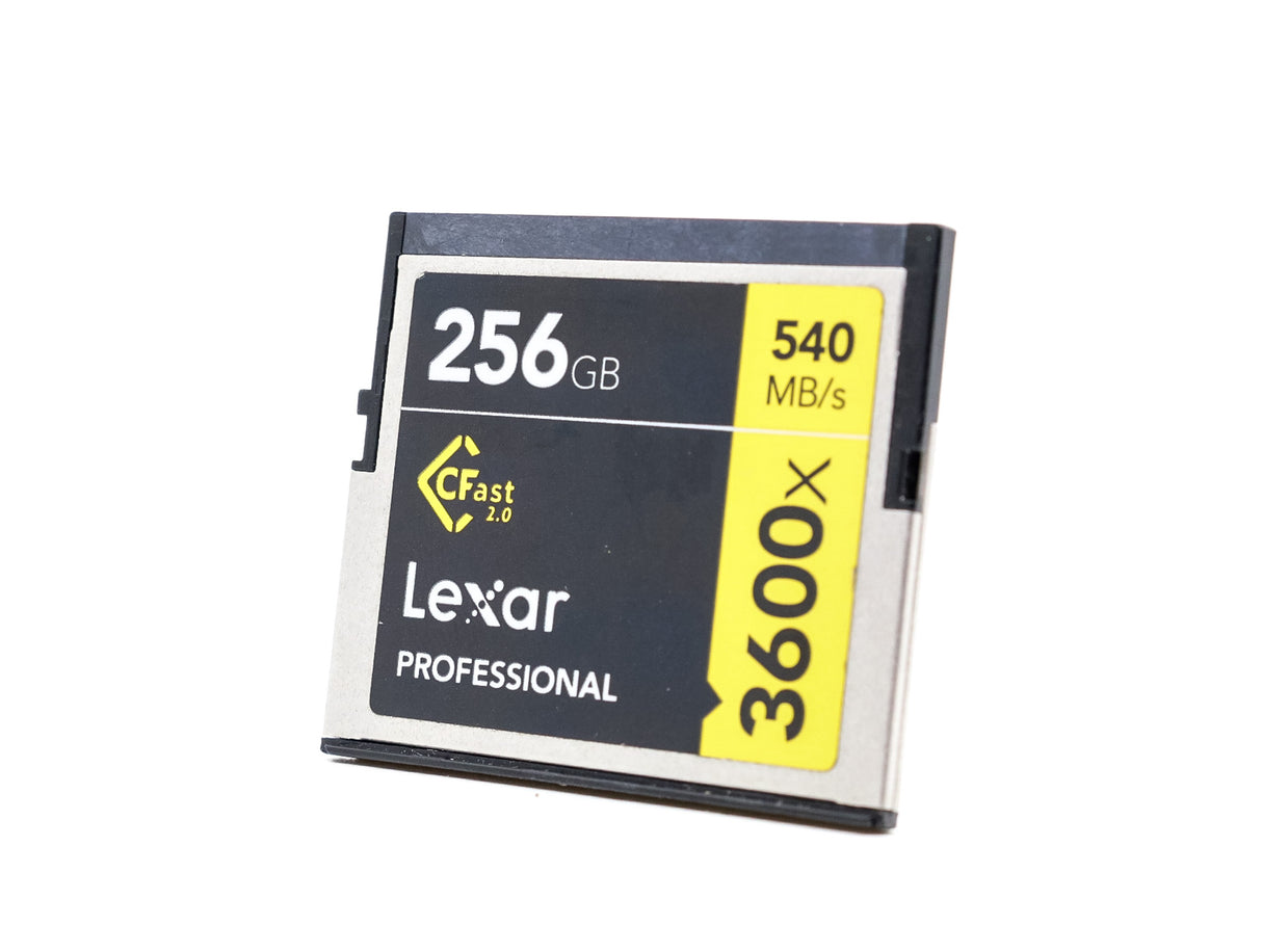 Scheda Lexar CFast 2.0 Professional 3600x da 256 GB
