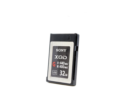 Scheda Sony XQD G da 32 GB e 440 MB/s 