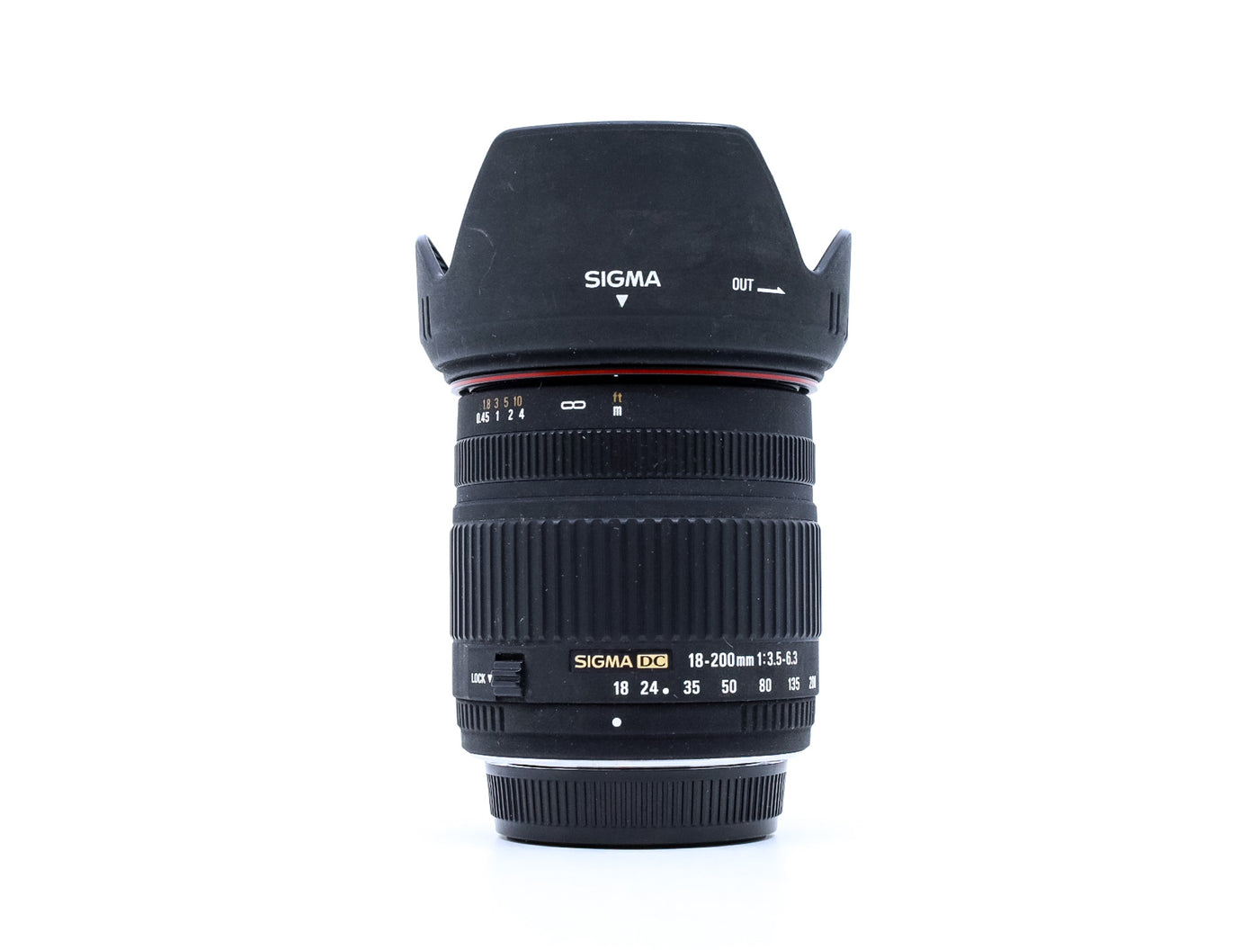 Sigma 18-200mm f/3.5-6.3 DC - Pentax Anschluss · Hauptbild