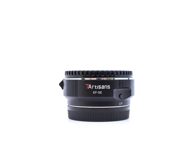 Adattatore per obiettivo Canon EF a Sony E di 7Artisans