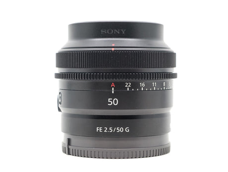Sony FE 50mm f/2.5 G 