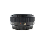 Panasonic Lumix G 20mm f/1.7 ASPH II de segunda mano en Camera Market