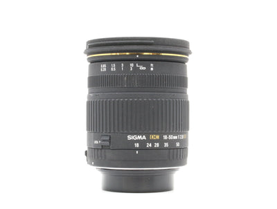 Sigma 18-50mm f/2.8 EX DC - Sigma SA Anschluss