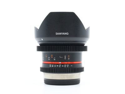 Samyang 12mm T2.2 ED AS UMC CS - Monture Micro Four Thirds