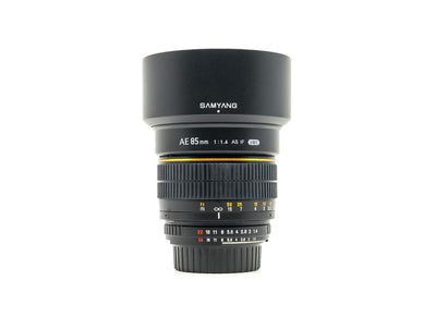 Samyang 85mm f/1.4 AS IF UMC (AE) - Monture Nikon