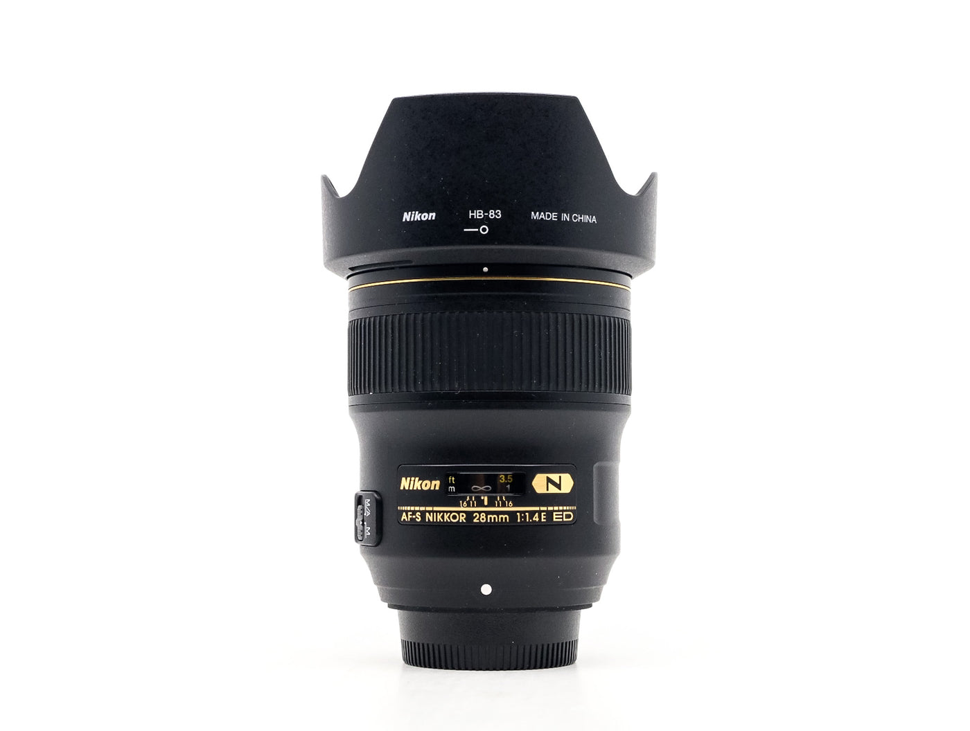 Achetez l'objectif Nikon AF-S Nikkor 28mm f/1.4E ED | Camera Market · image principale