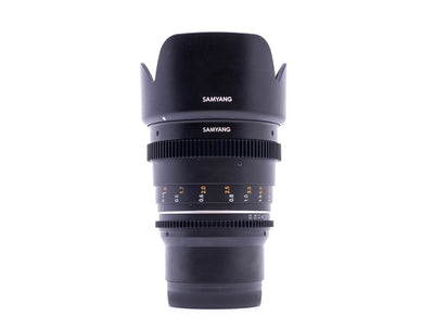 Samyang 50mm T1.5 Cinéma VDSLR MK2 - Monture Sony FE