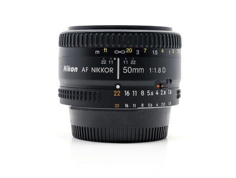 Nikon AF Nikkor 50mm f/1.8D - segunda mano - excelente estado - foto principal - SKU 3794971 - Camera Market
