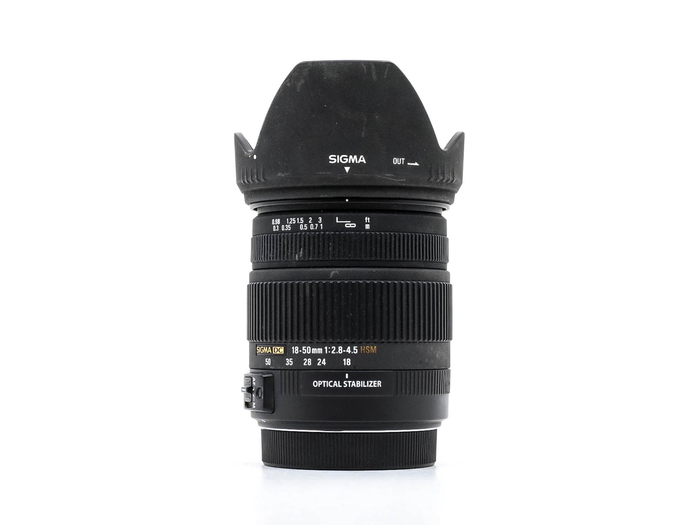 Sigma 18-50mm f/2.8-4.5 DC OS HSM - Canon EF-S Fit  · main image