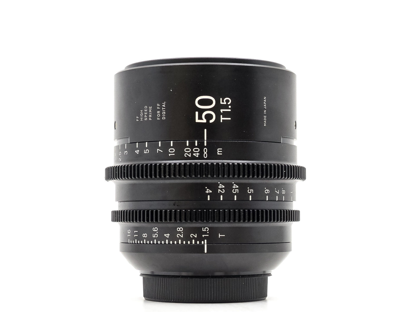 Sigma 50mm T1.5 FF - Monture Canon EF · image principale