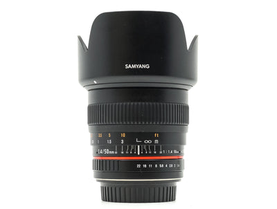 Samyang 50mm f/1.4 AS UMC - Compatibile con Canon EF