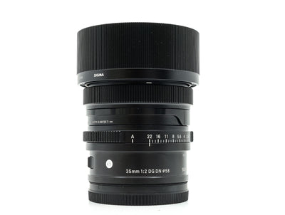 Sigma 35mm f/2 DG DN Contemporary - Misura L 