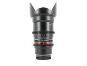 Samyang 35mm T1.5 Cine AS UMC II - Fujifilm X Fit de segunda mano en Camera Market