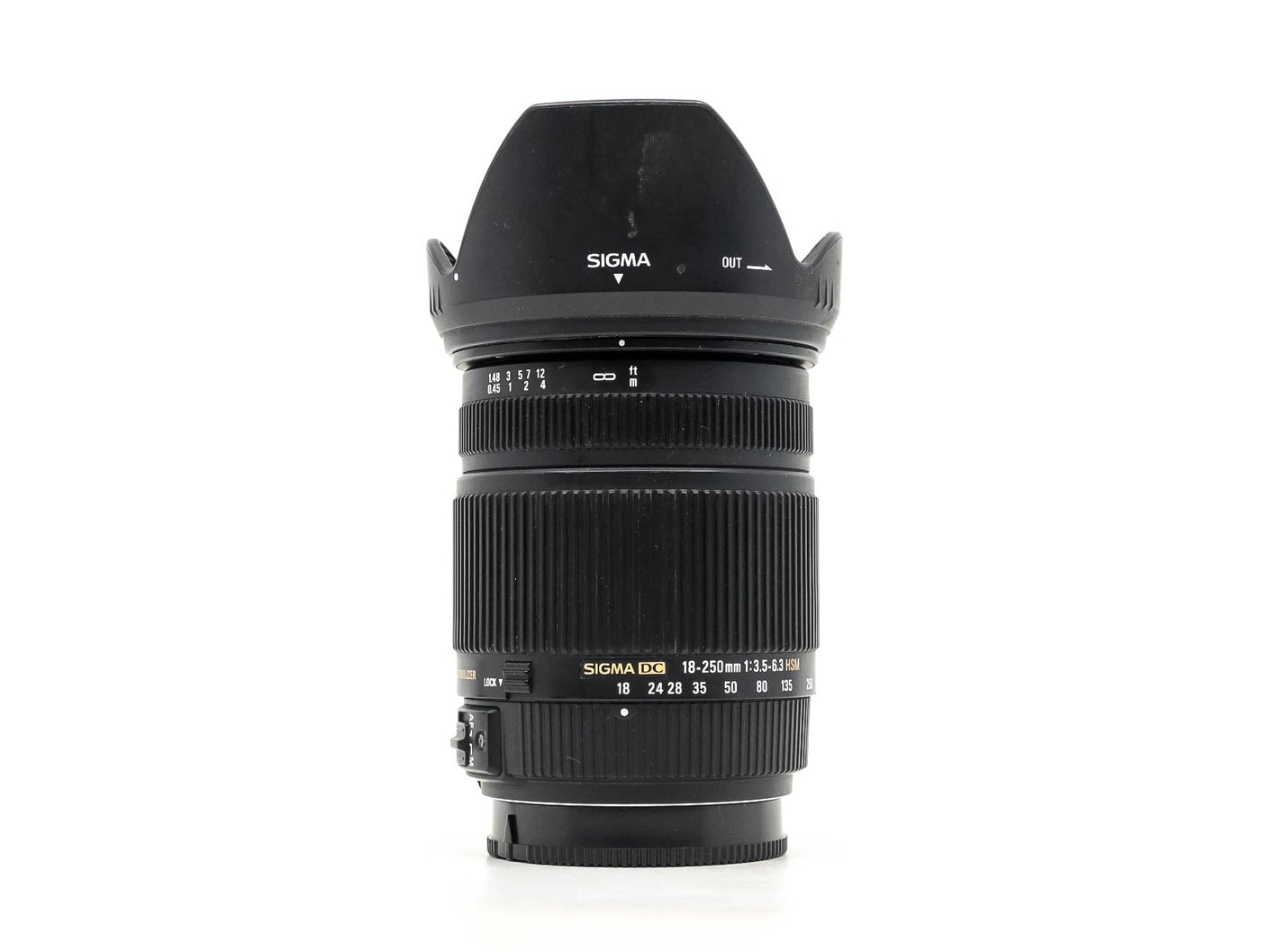 Sigma 18-250mm f/3.5-6.3 DC OS HSM – Sony A Anschluss · immagine principale
