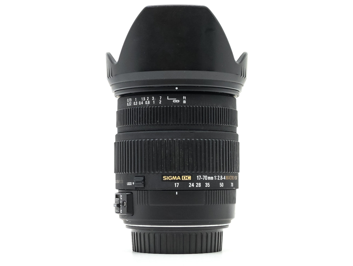 Sigma 17-70mm f/2.8-4 DC Macro OS HSM – Canon EF-S Anschluss · Hauptbild