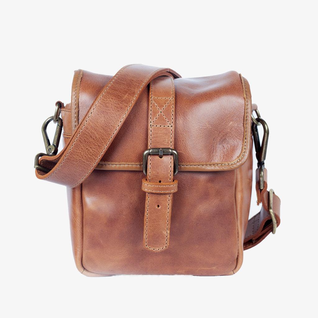 Berlin Gepolsterte Ledertasche für Kameras · Hauptbild