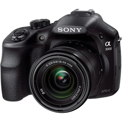 Reflex Alpha a3000 - Black + Sony E 18-55mm f/3.5-5.6 OSS f/3.5-5.6 