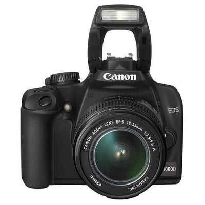 Canon EOS 1000D Spiegelreflexkamera - Schwarz + Canon EF-S 18-55mm f/3.5-5.6 IS II Objektiv