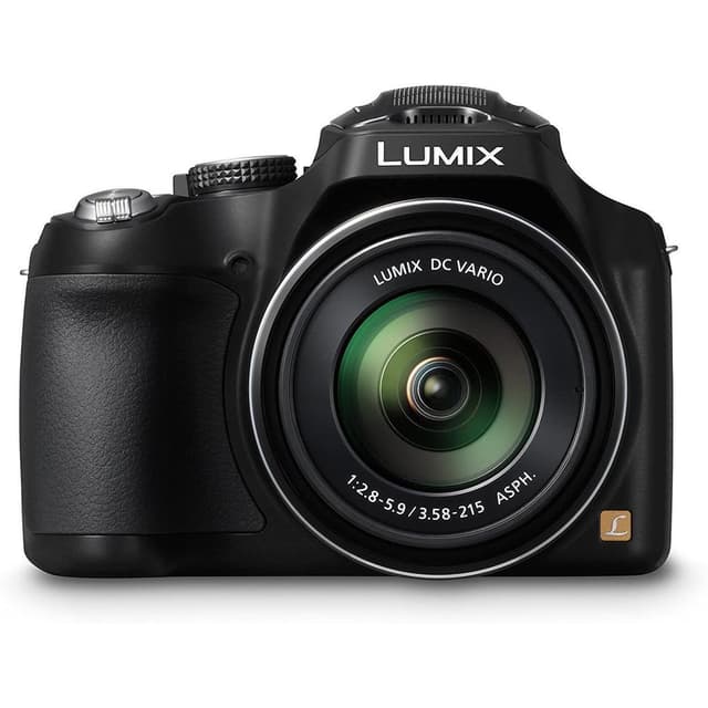 Lumix DMC-FZ72 Bridge Camera - Black + Panasonic Lumix DC Vario ASPH 60X Optical Zoom 20-1200mm f/2.8-5.9 f/2.8-5.9  · main image