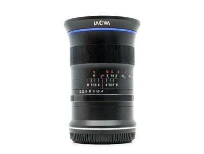 Laowa 17mm f/4 GFX Zero-D - Monture Fujifilm GFX