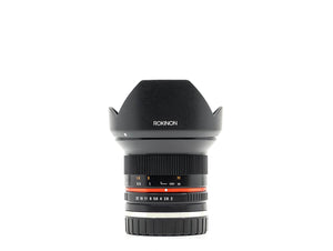 Rokinon 12mm f/2 NCS CS - Canon EF-M Fit - segunda mano - como nueva - detalle 2 de 4 - SKU 3718915 - Camera Market