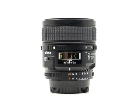Nikon AF Micro Nikkor 60mm f/2.8D - segunda mano - excelente estado - detalle 2 de 4 - SKU 3724815 - Camera Market