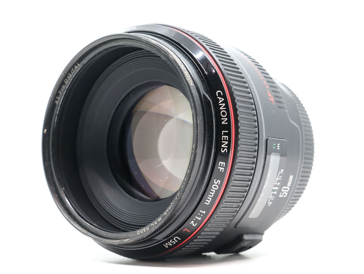 Canon EF 50mm f/1.2 L USM - segunda mano - excelente estado - detalle 3 de 4 - SKU 3654080 - Camera Market