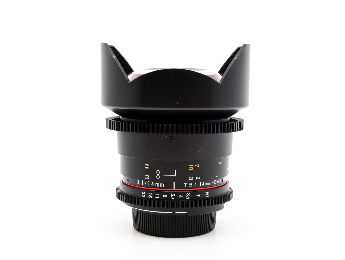 Rokinon 14mm T3.1 Cine DS - Nikon Fit · image principale