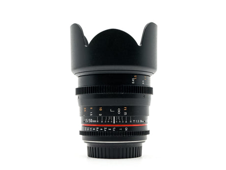 Rokinon 50mm T1.5 Cine DS - Canon EF Fit