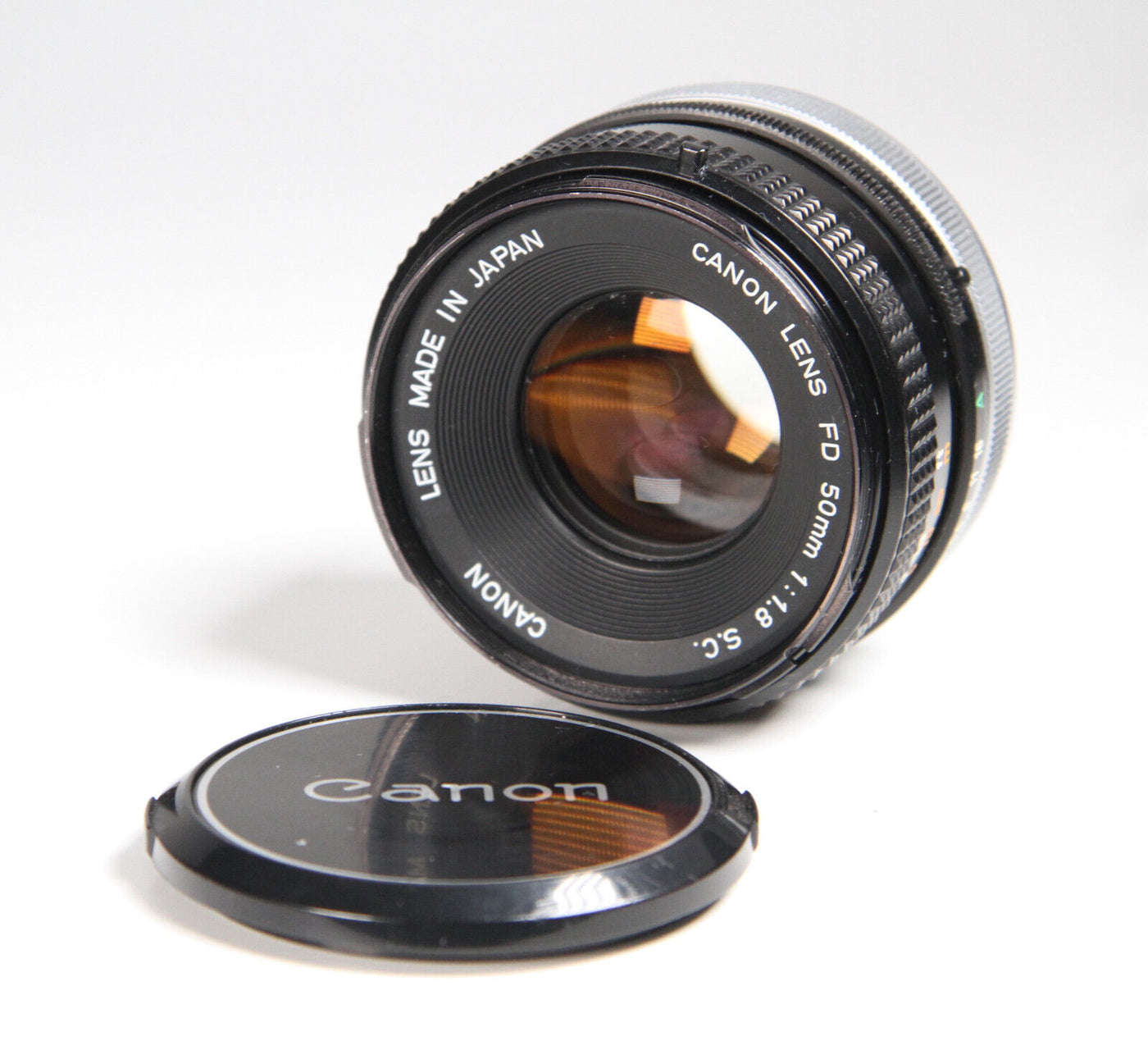 Canon FD 50mm 1:1.8 S.C. Festbrennweite für Analogkameras · Hauptbild