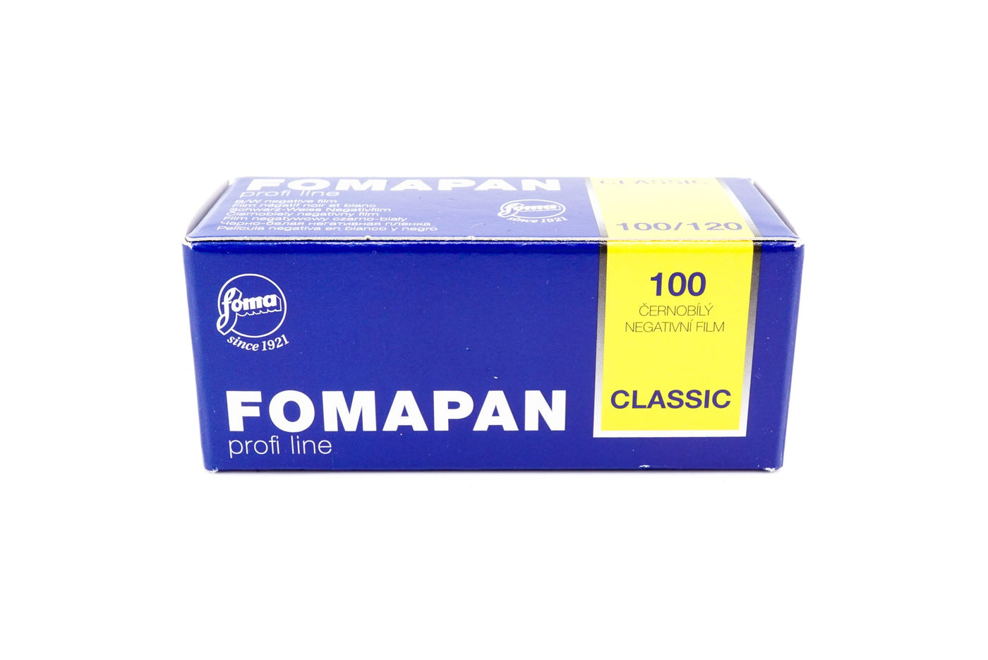 Fomapan 100 (120) - Bobina formato vintage medio da 120 mm · immagine principale