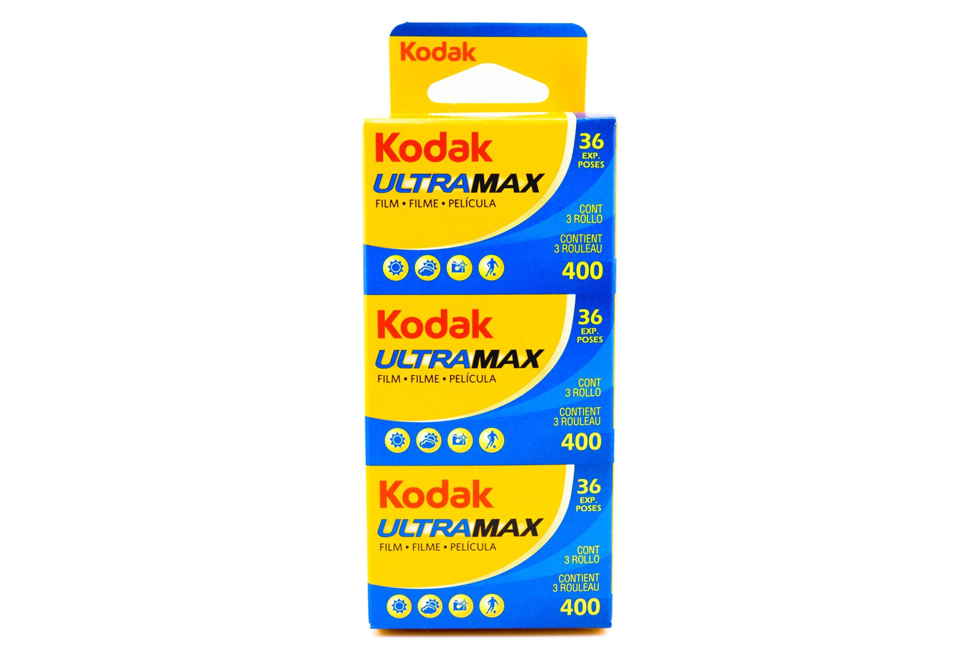 Kodak Ultramax 400 (35mm) 36 Aufnahmen 3er-Pack · Hauptbild