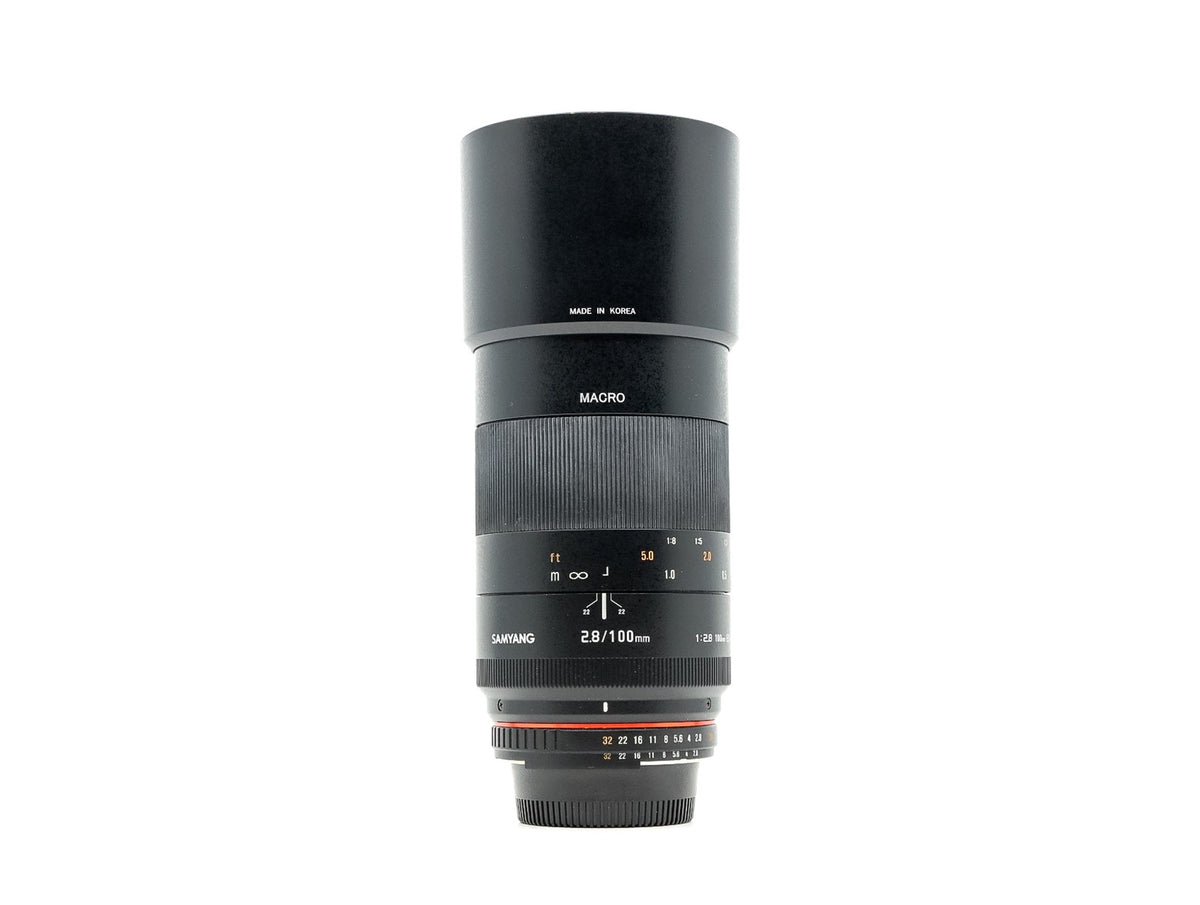 Samyang 100mm f/2.8 ED UMC Macro - Nikon Fit · Hauptbild