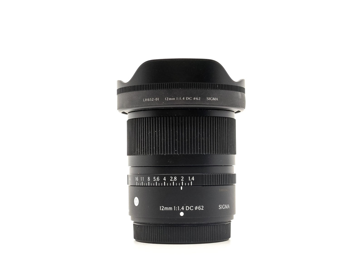 Sigma 12mm f/1.4 DC Contemporary - Fujifilm X Fit · Hauptbild