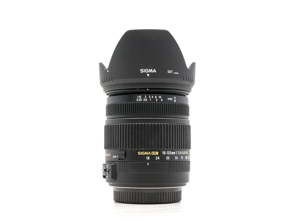 Sigma 18-125mm f/3.8-5.6 DC OS HSM - Sigma SA Fit · image principale