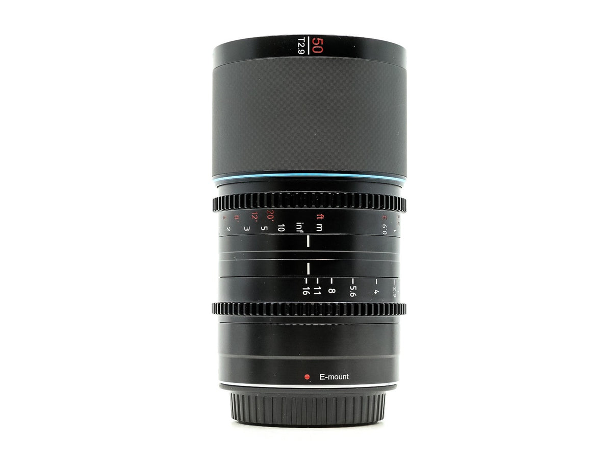 Sirui Saturn 50mm T2.9 1.6x Anamorphic [Neutral Flare] - Sony FE Fit · immagine principale