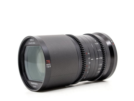 Sirui Saturn 75mm T2.9 1.6x Anamorphic [Neutral Flare] - Canon RF Fit